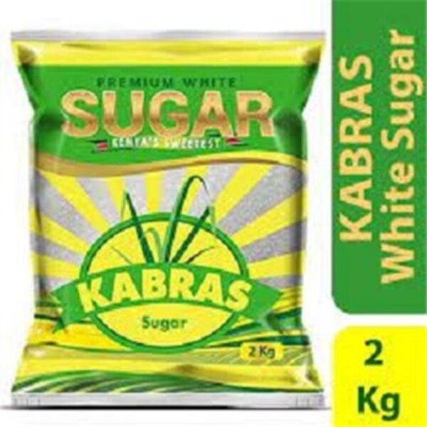 Kabras Packed Sugar White 2Kg